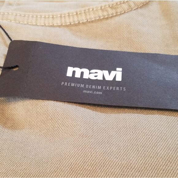 Mavi Jeans Co Green Denim Bermuda Shorts Size 30 NWT - Picture 6 of 8